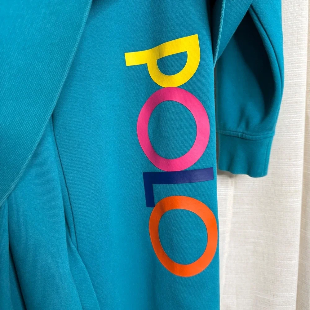 Polo Ralph‎ Lauren Spectre Colorbock Hoodie Jogger Sweatpants Set Boys Youth XL